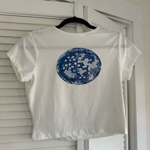 Disco ball tee